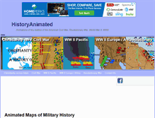 Tablet Screenshot of historyanimated.com